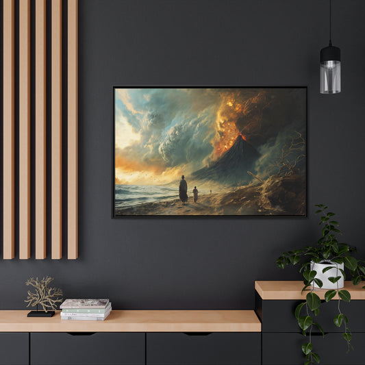 Hell on Earth| Wall art | Home decor |Matte Canvas, Black Frame