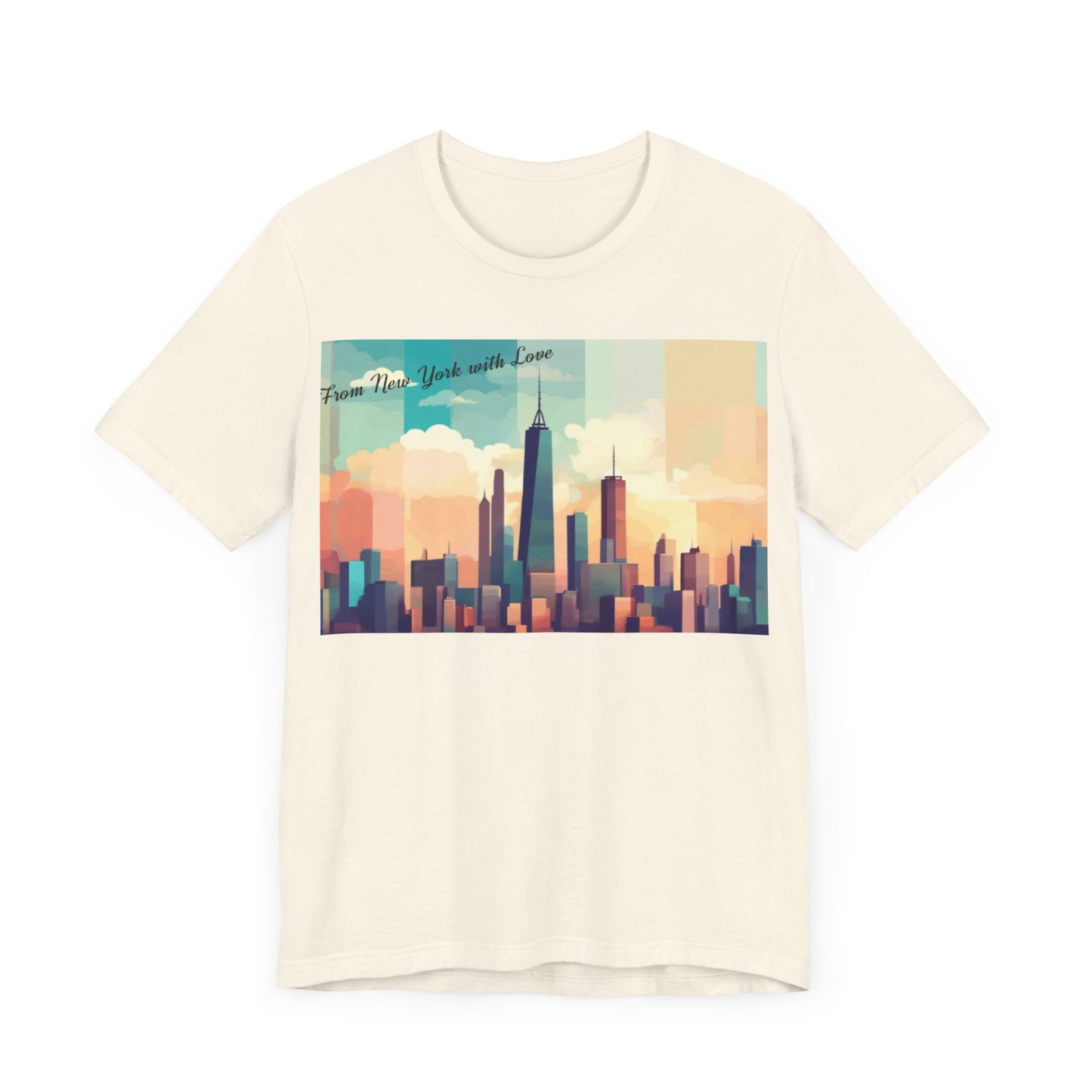 From New York with Love-Unisex Jersey Short Sleeve Tee