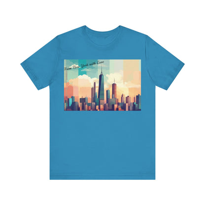 From New York with Love-Unisex Jersey Short Sleeve Tee