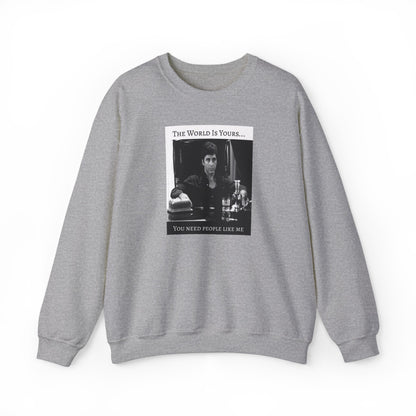The World Is Yours | Scarface | Crewneck Sweatshirt