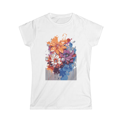Flower Power-Women's Softstyle Tee