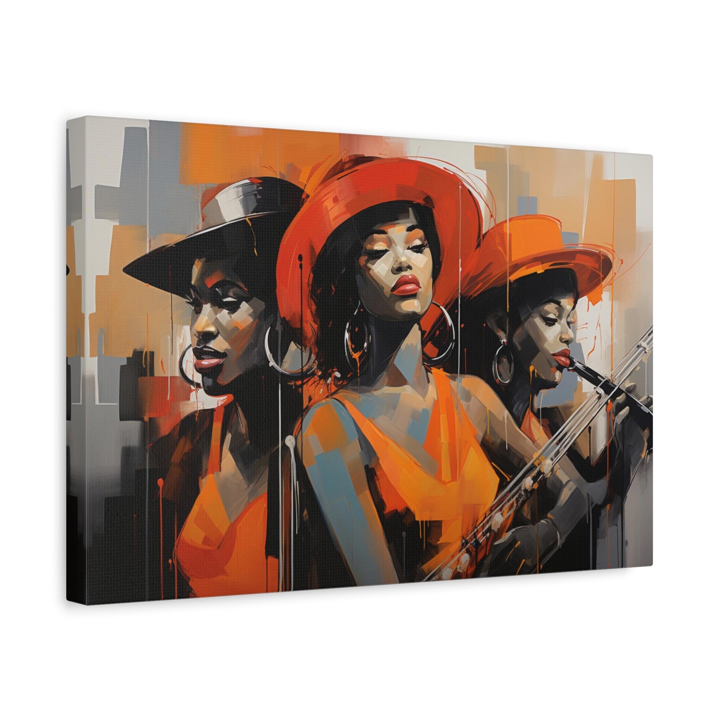 Hey Sister, Soul Sister-Matte Canvas, Stretched, 1.25"