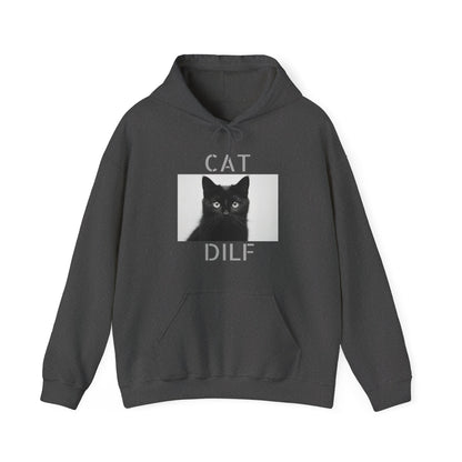 Cat DILF | Unisex Heavy Blend™| Hooded Sweatshirt