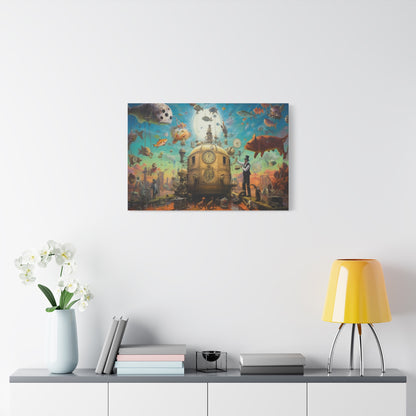 All Aboard-Matte Canvas, Stretched, 1.25"