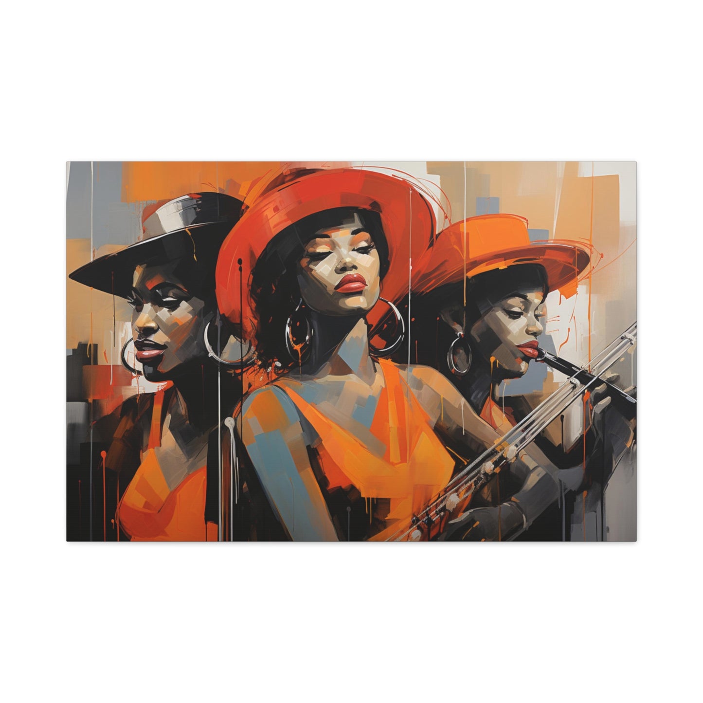 Hey Sister, Soul Sister-Matte Canvas, Stretched, 1.25"