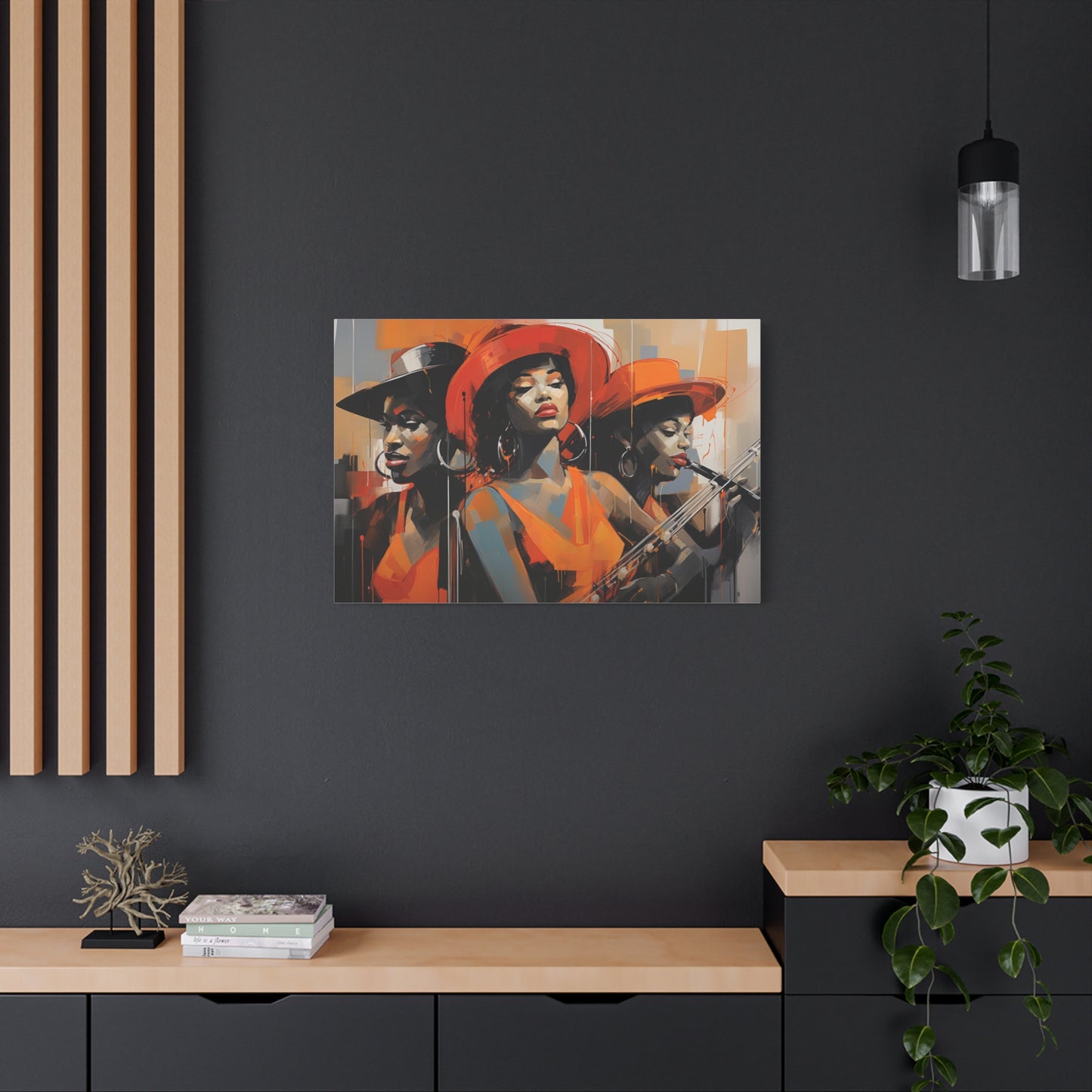 Hey Sister, Soul Sister-Matte Canvas, Stretched, 1.25"