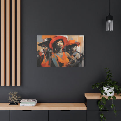 Hey Sister, Soul Sister-Matte Canvas, Stretched, 1.25"