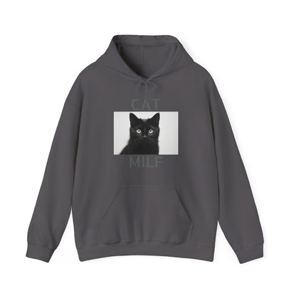 Cat MILF | Unisex Heavy Blend™| Hooded Sweatshirt