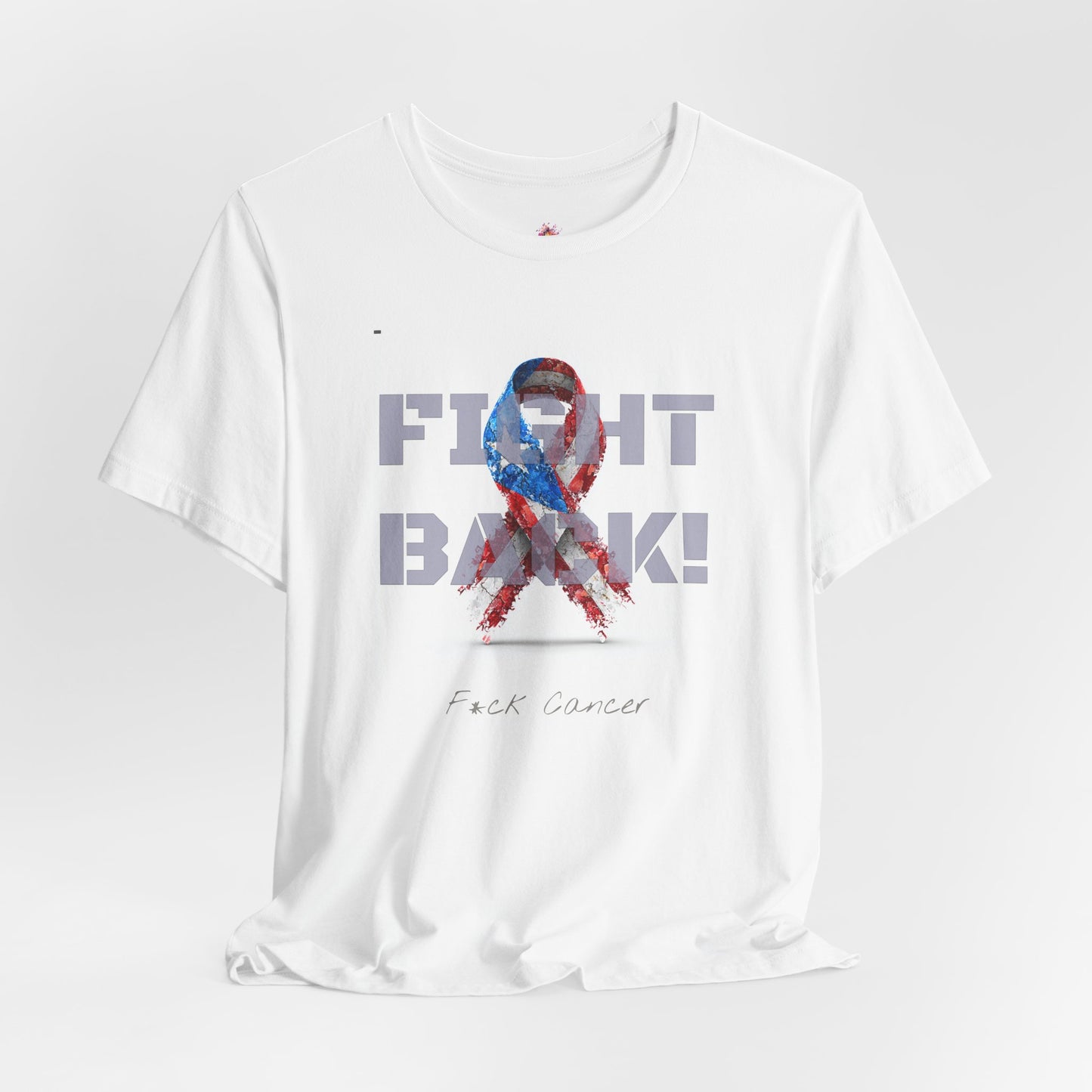 "Fight Back!" F*ck Cancer | Puerto Rico edition Memorial Tee | Cancer Awareness Shirt