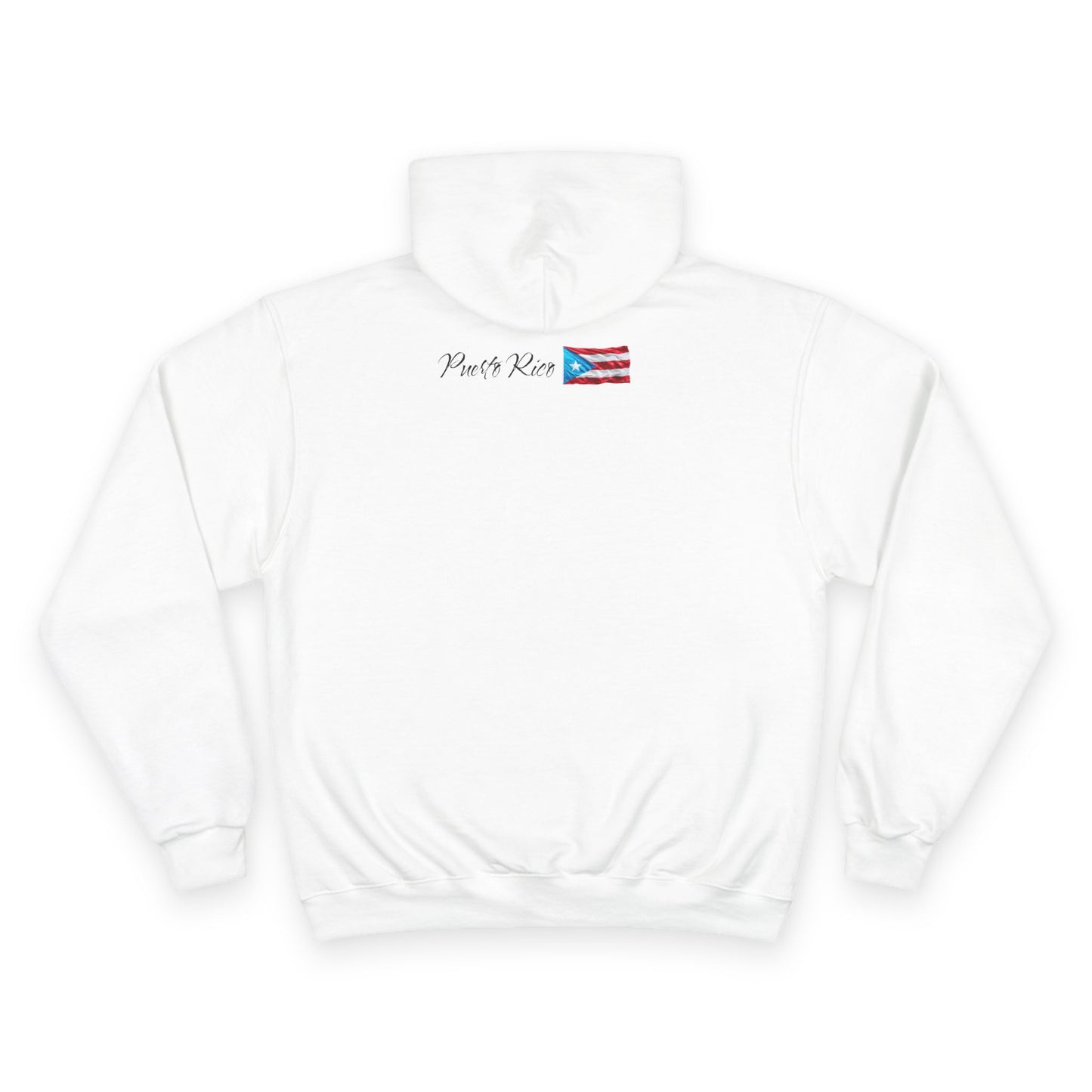 Champion branded, "Fight Back!" F*ck Cancer | Vernett Rose Puerto Rico edition | Cancer Awareness Ribbon Pullover
