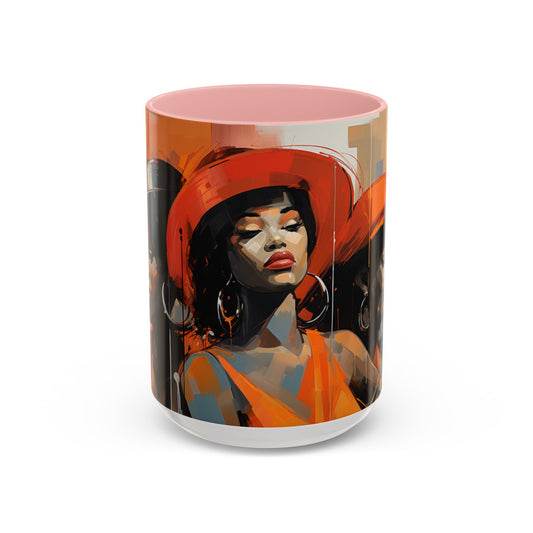 Hey Sisters, Soul Sister| Accent Coffee Mug (15oz)