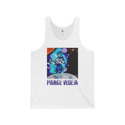 Prince Vegeta Unisex Graphic Jersey Tank| Dragon Ball Z| Geekwear