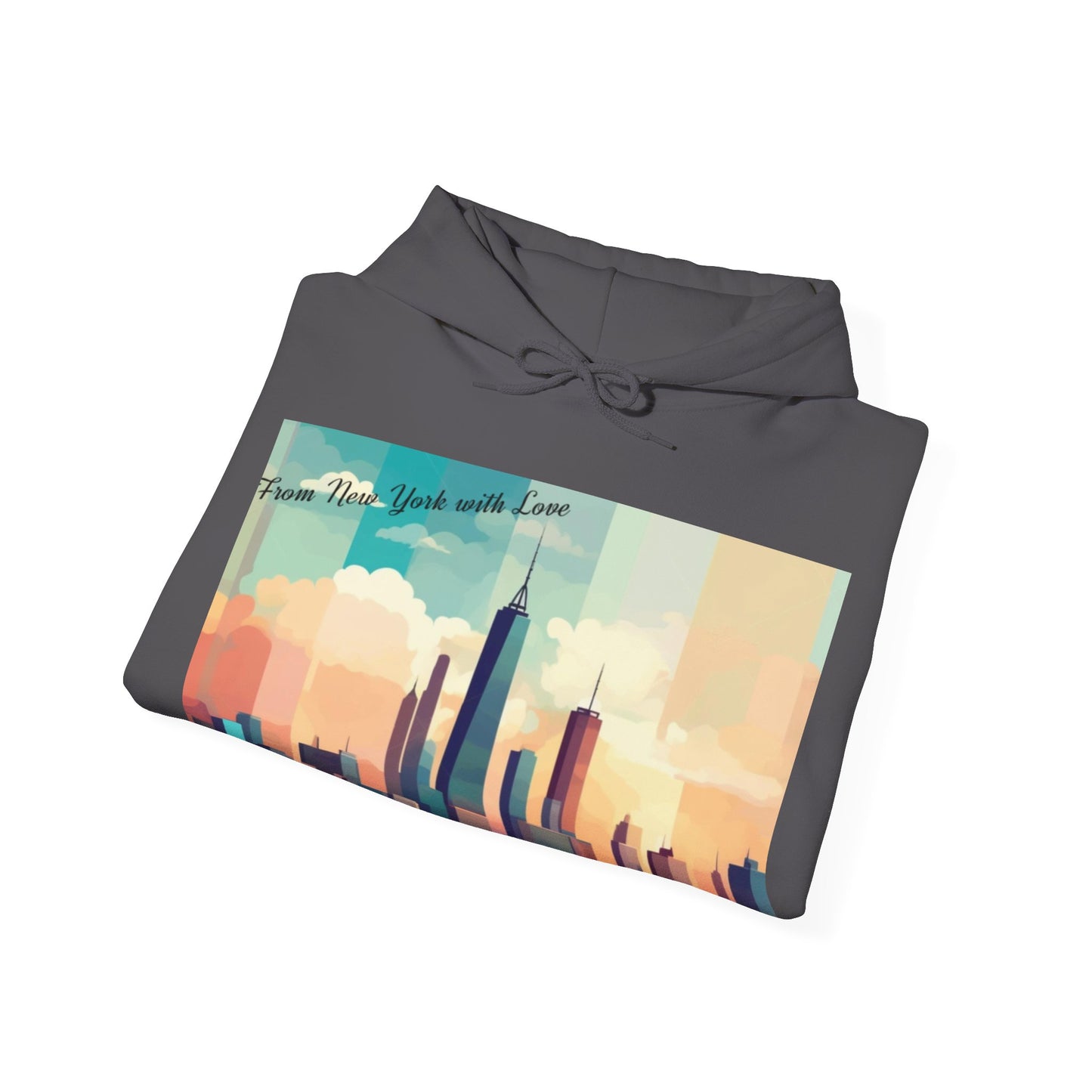 From New York with Love |Unisex Heavy Blend™ |Hooded Sweatshirt