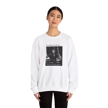 The World Is Yours | Scarface | Crewneck Sweatshirt