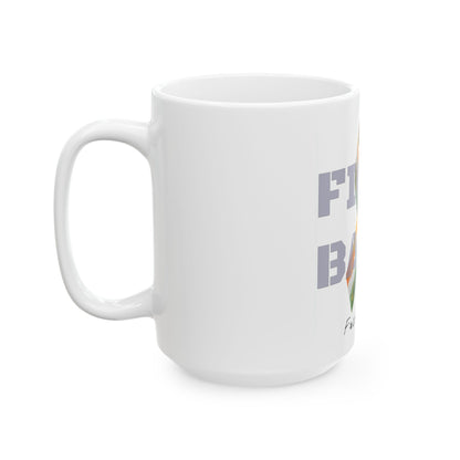 Fight Back! F*ck Cancer | "Vernett E. Rose" Memorial mug | India Edition | Cancer Awareness Mug