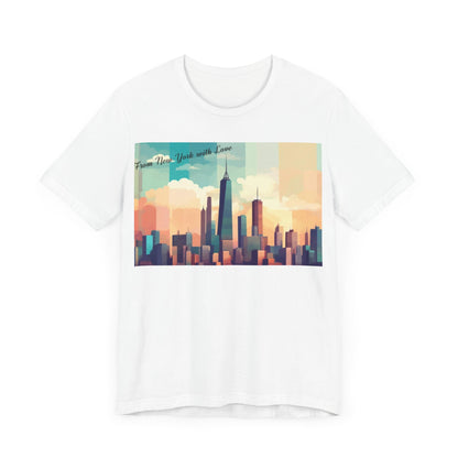 From New York with Love-Unisex Jersey Short Sleeve Tee