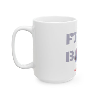 Fight Back! F*ck Cancer | "Vernett E. Rose" Memorial mug | Haiti Edition | Cancer Awareness Mug
