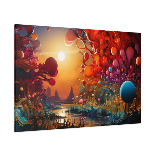 Vibrant World-Matte Canvas, Stretched, 1.25"