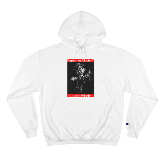 Puppet or Master? Champion Hoodie
