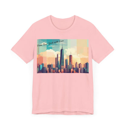 From New York with Love-Unisex Jersey Short Sleeve Tee