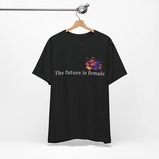 The future is female (crown)-Women's Midweight Cotton Tee