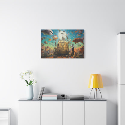 All Aboard-Matte Canvas, Stretched, 1.25"