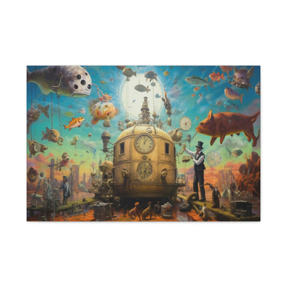 All Aboard-Matte Canvas, Stretched, 1.25"