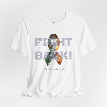 "Fight Back!" F*ck Cancer | Ireland edition Memorial Tee | Cancer Awareness Shirt