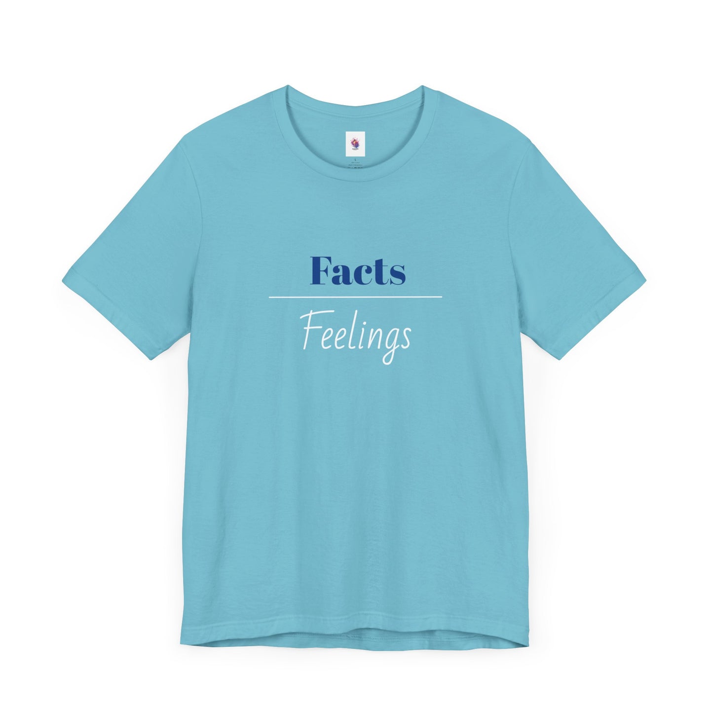 Facts Over Feelings | Jersey Short Sleeve Tee