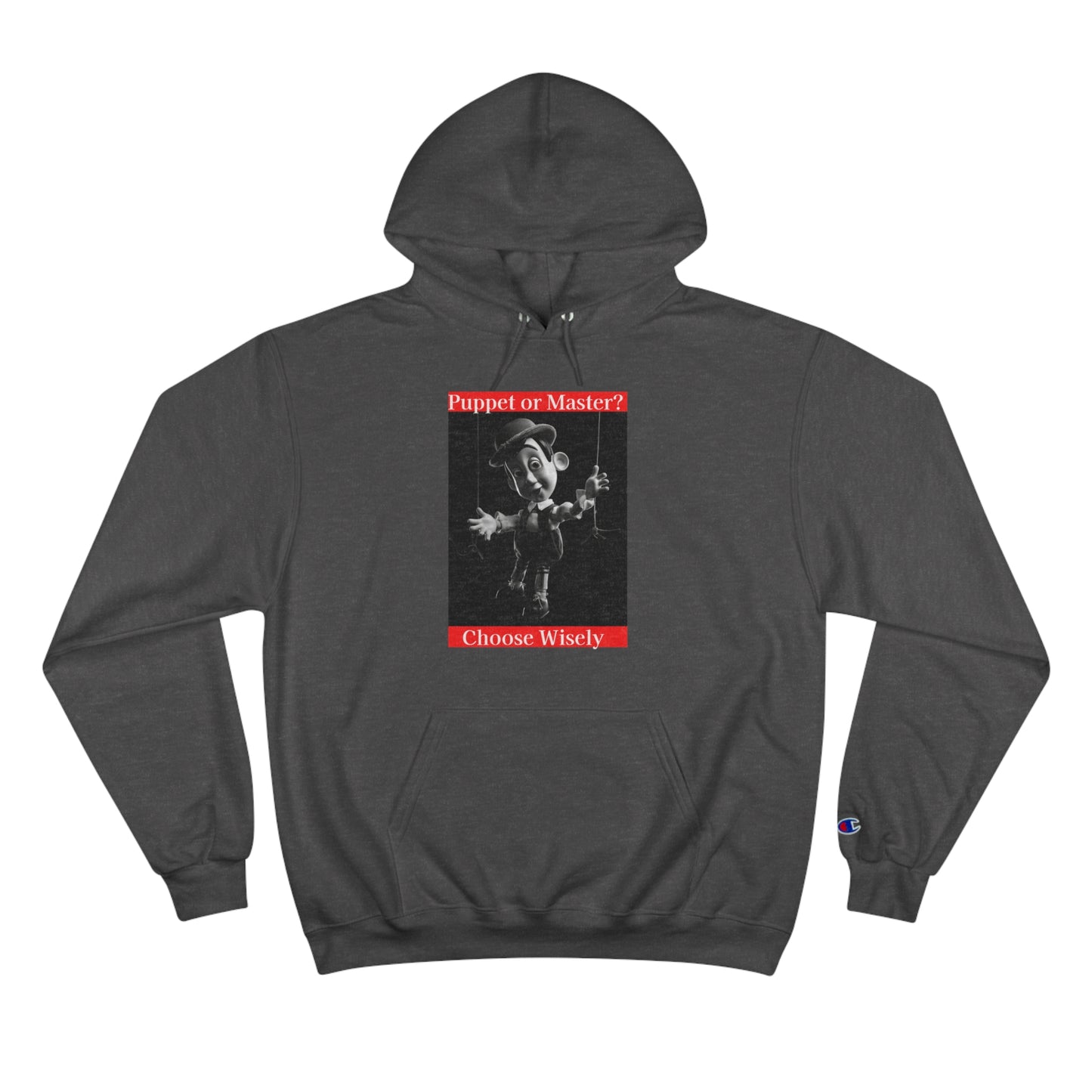 Puppet or Master? Champion Hoodie