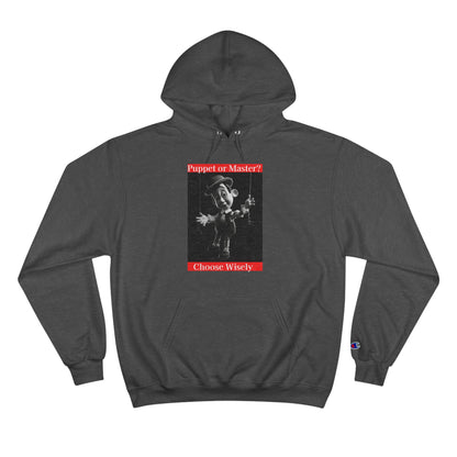 Puppet or Master? Champion Hoodie