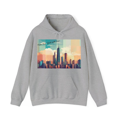 From New York with Love |Unisex Heavy Blend™ |Hooded Sweatshirt