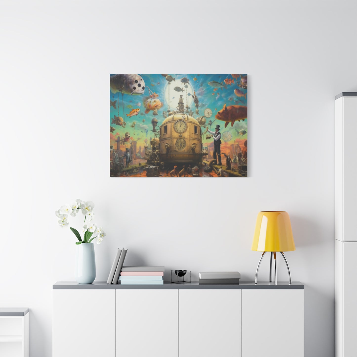 All Aboard-Matte Canvas, Stretched, 1.25"