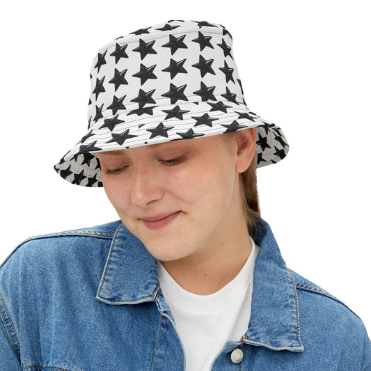 Black Stars | Bucket Hat (AOP)