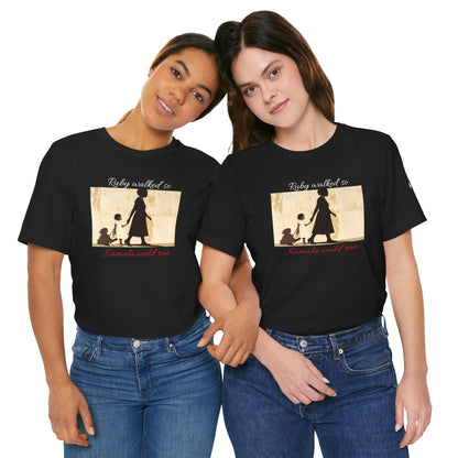 Ruby Walked so Kamala could run | Harris 2024 | Kamala Harris|  Sleeve Tee