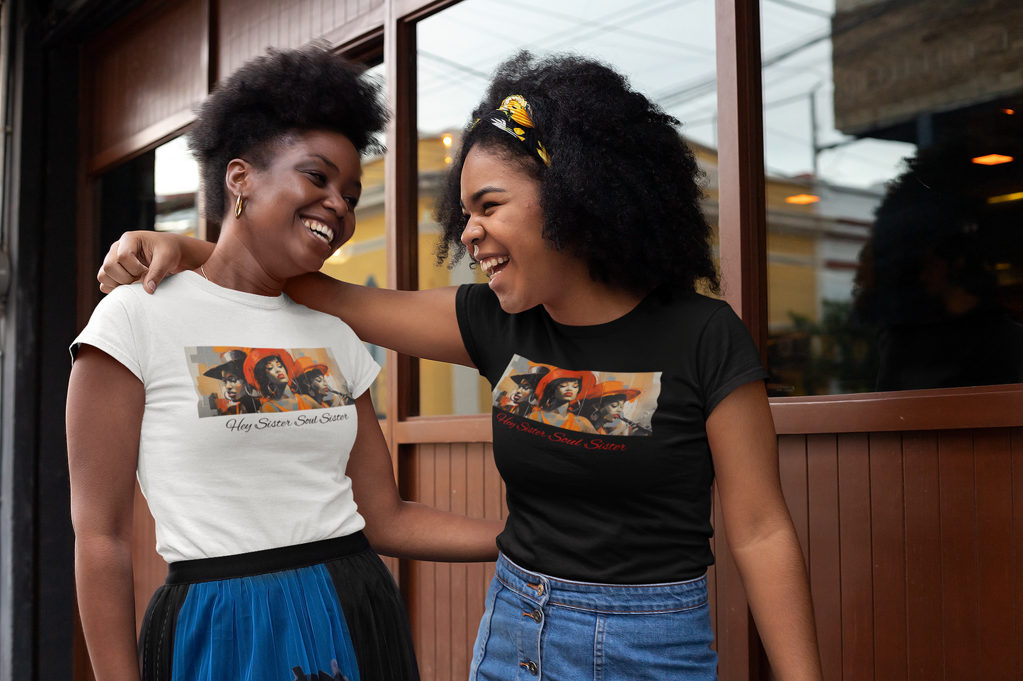 Hey Sisters, Soul Sister-Women's Softstyle Tee